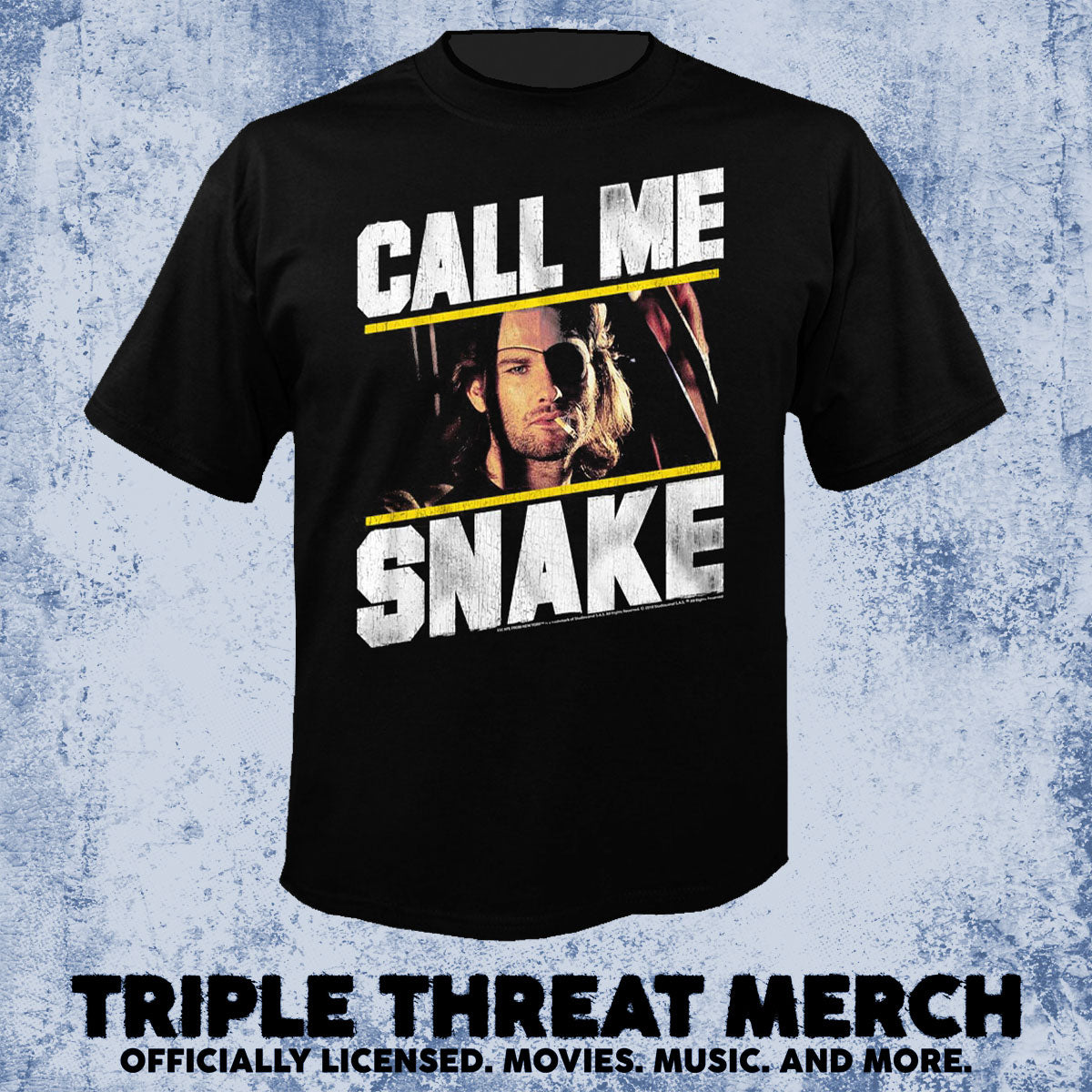 Escape From New York - Call Me Snake (Photo) [Mens Shirt]