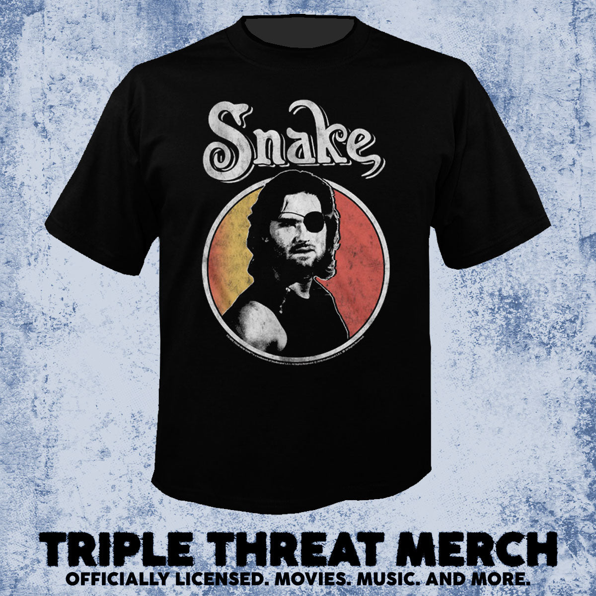 Escape From New York - Snake (Circle) [Mens Shirt]