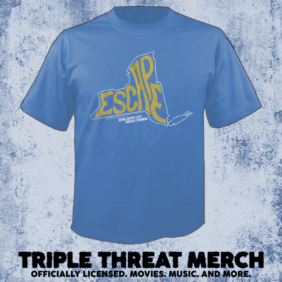 Escape From New York - Escape (Blue) [Mens Shirt]
