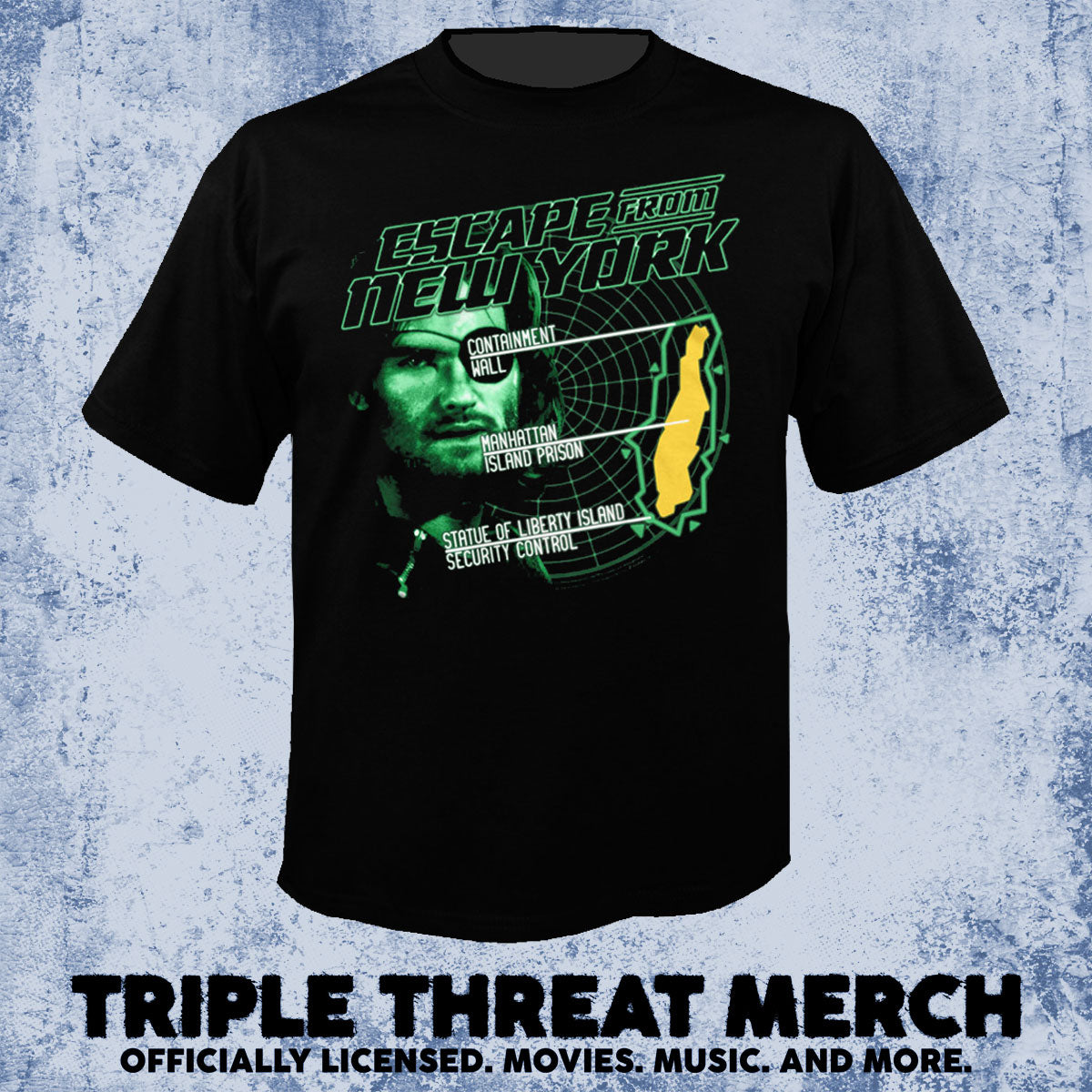 Escape From New York - Map [Mens Shirt]