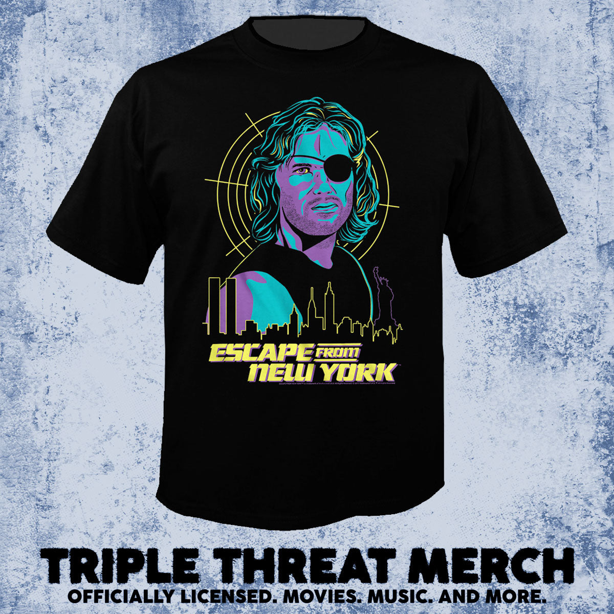 Escape From New York - Blue Art [Mens Shirt]