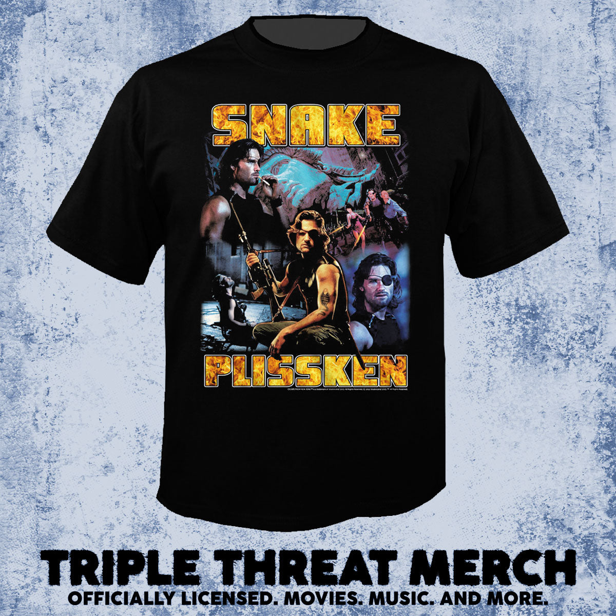 Escape From New York - Snake (Fire) [Mens Shirt]