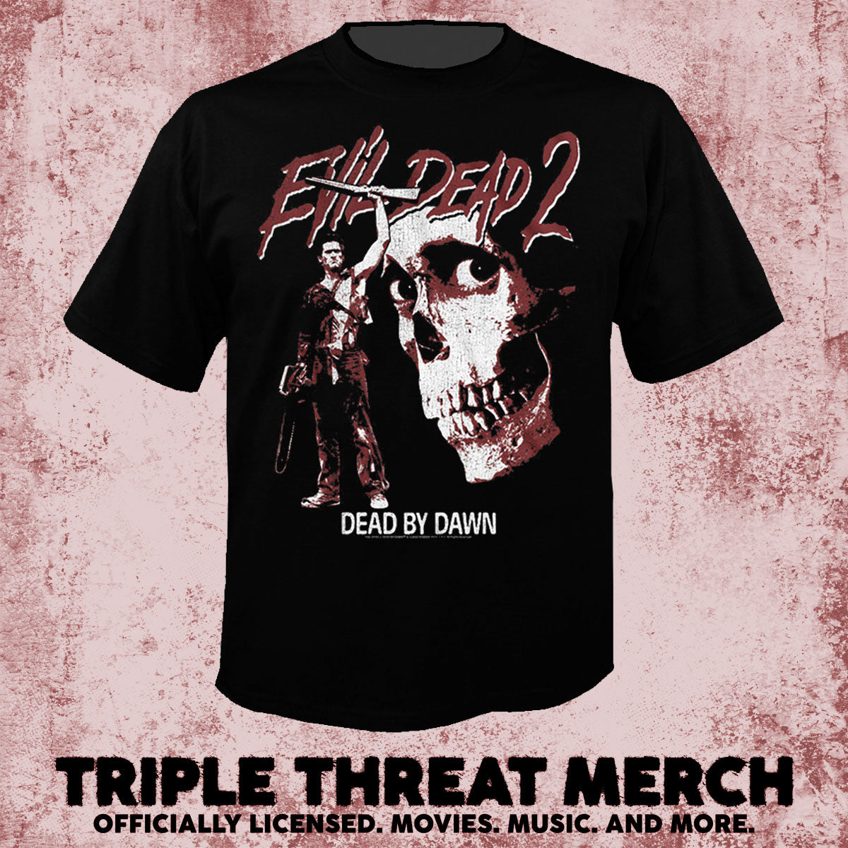 Evil Dead - Retro Skull [Mens Shirt]
