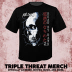 Evil Dead - Japanese Poster (Skull) [Mens Shirt]
