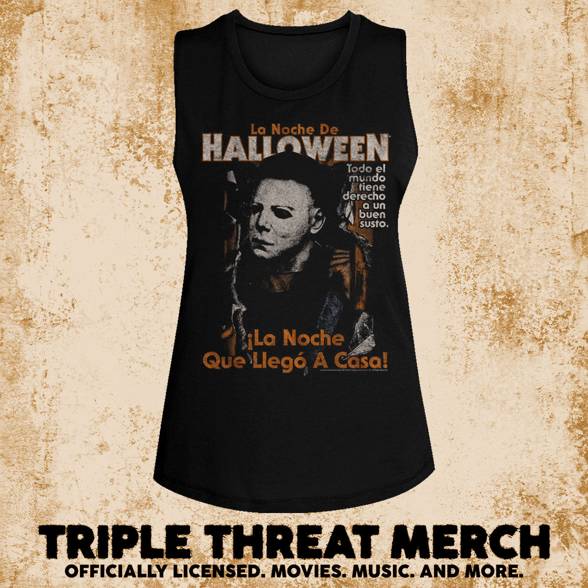 Halloween - La Noche De Halloween [Womens High Neck Tanktop]