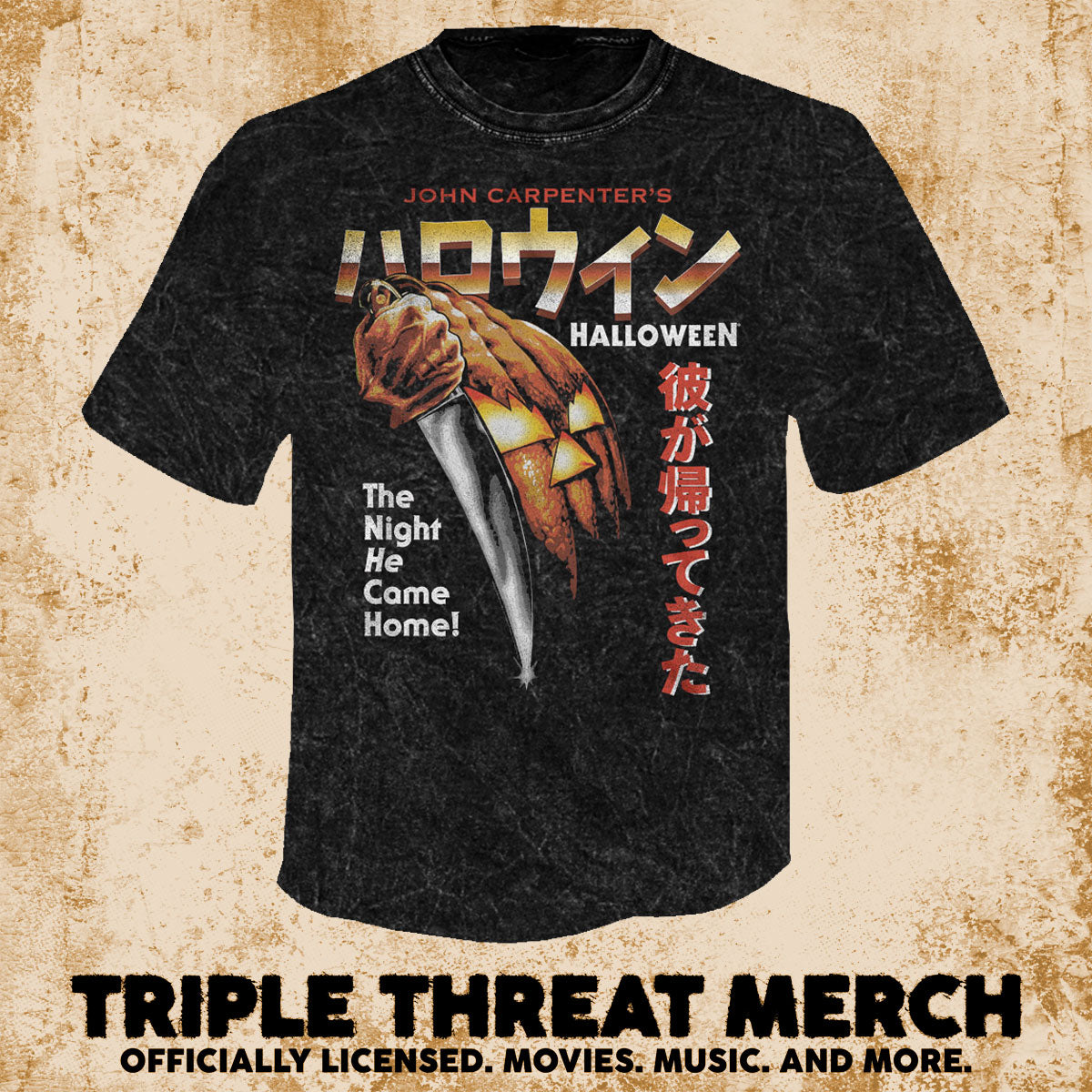 Halloween - Glam (Mineral Wash) [Mens Shirt]