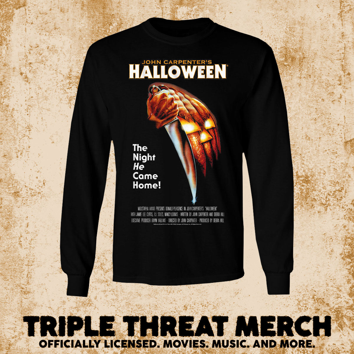 Halloween - Poster (Credits) [Longsleeve]