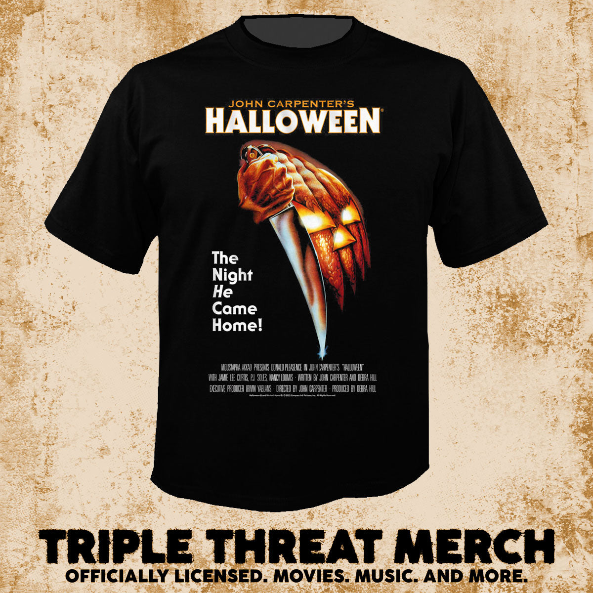 Halloween - Poster (Credits) [Mens Shirt]