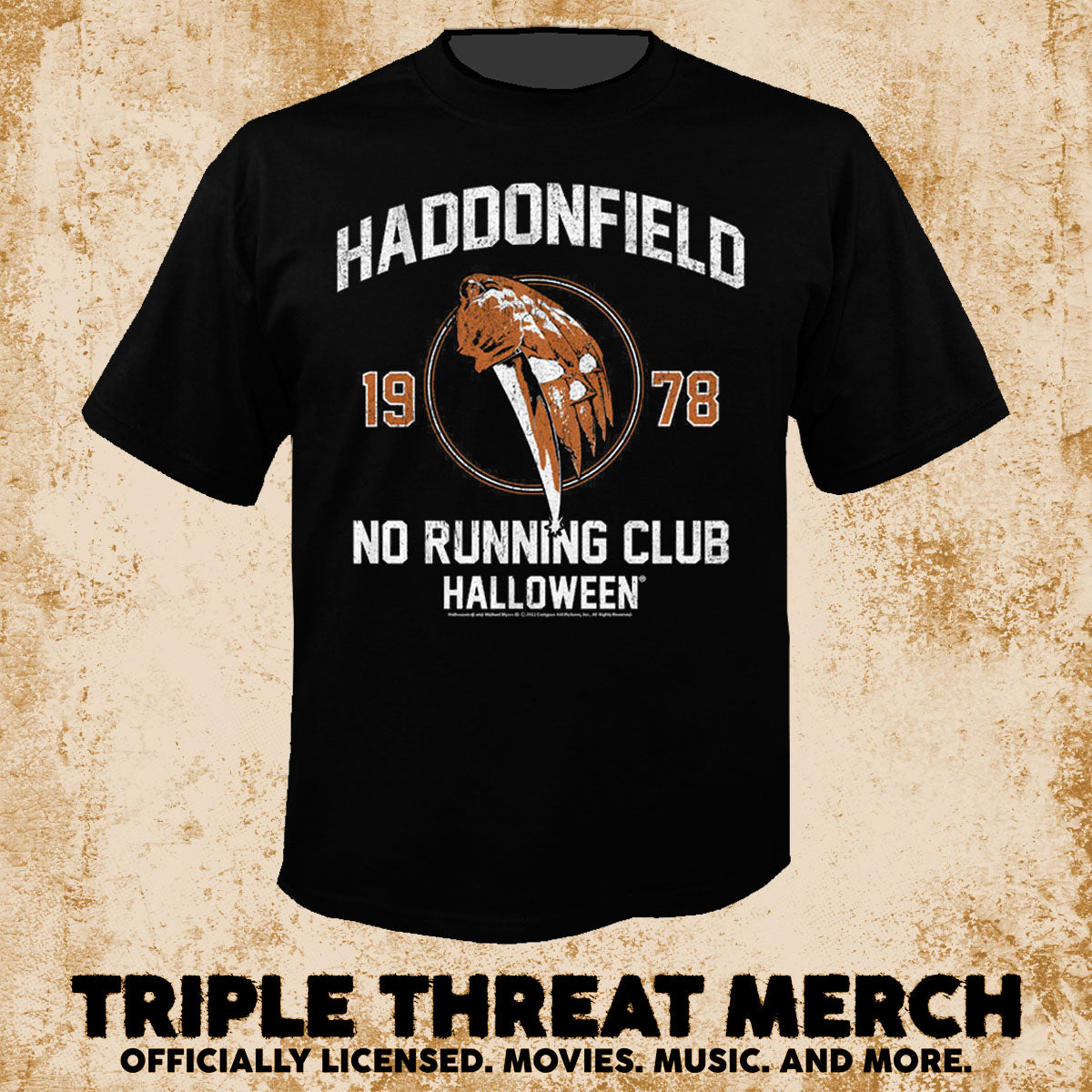 Halloween - Haddonfield No Running Club [Mens Shirt]