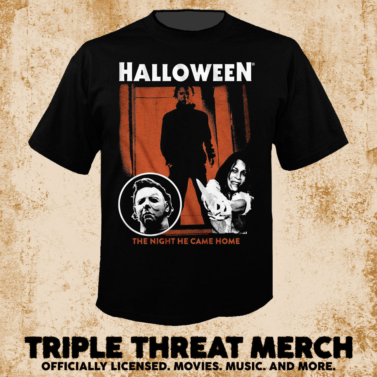 Halloween - Orange Collage [Mens Shirt]