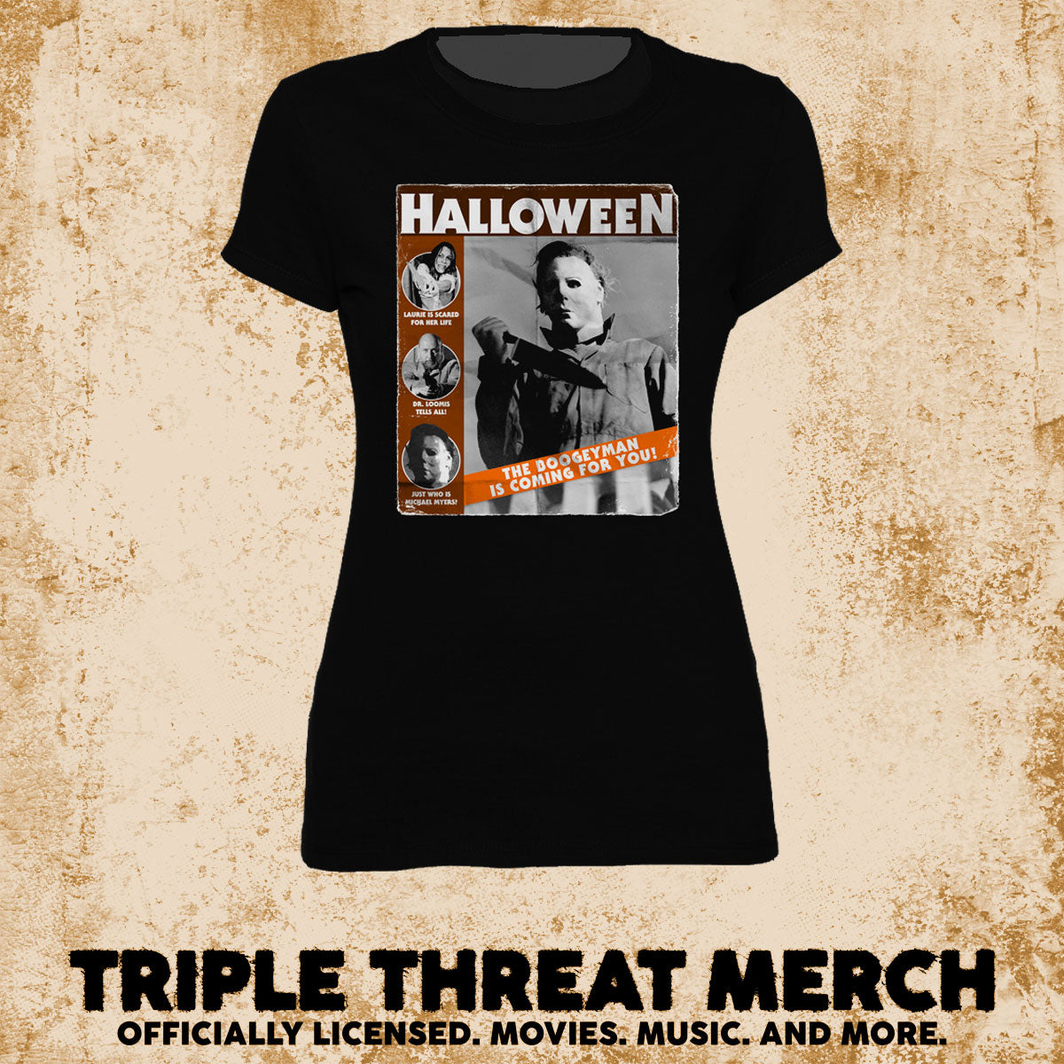 Halloween - Tabloid Cover [Womens Shirt]