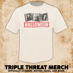 Halloween - Bring True Horror (Cream - Front And Back Print) [Mens Shirt]