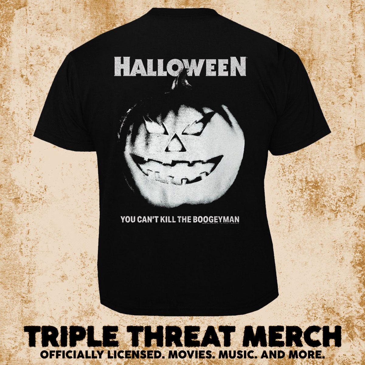 Halloween - House+Pumpkin (Front And Back Print) [Mens Shirt]
