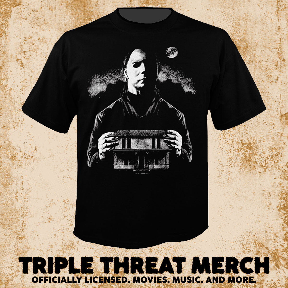 Halloween - House+Pumpkin (Front And Back Print) [Mens Shirt]