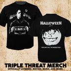 Halloween - House+Pumpkin (Front And Back Print) [Mens Shirt]