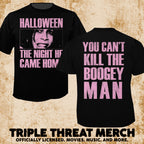 Halloween - Cant Kill The Boogeyman (Front And Back Print) [Mens Shirt]