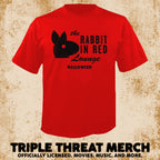Halloween - Rabbit In Red Lounge (Red) [Mens Shirt]