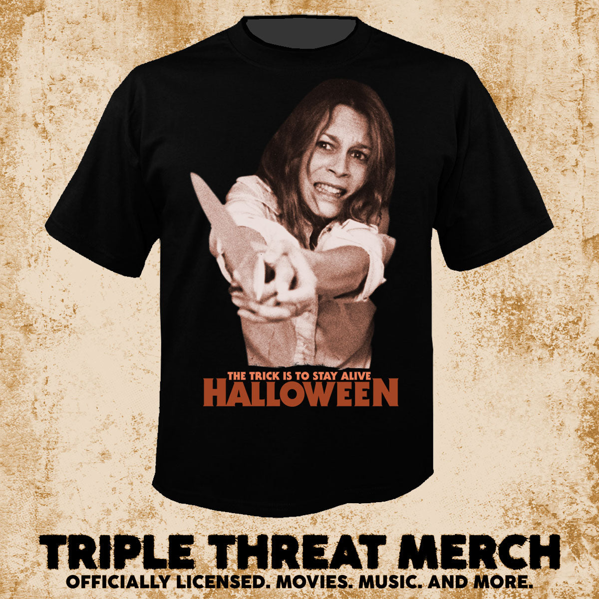 Halloween - Laurie (Black) [Mens Shirt]