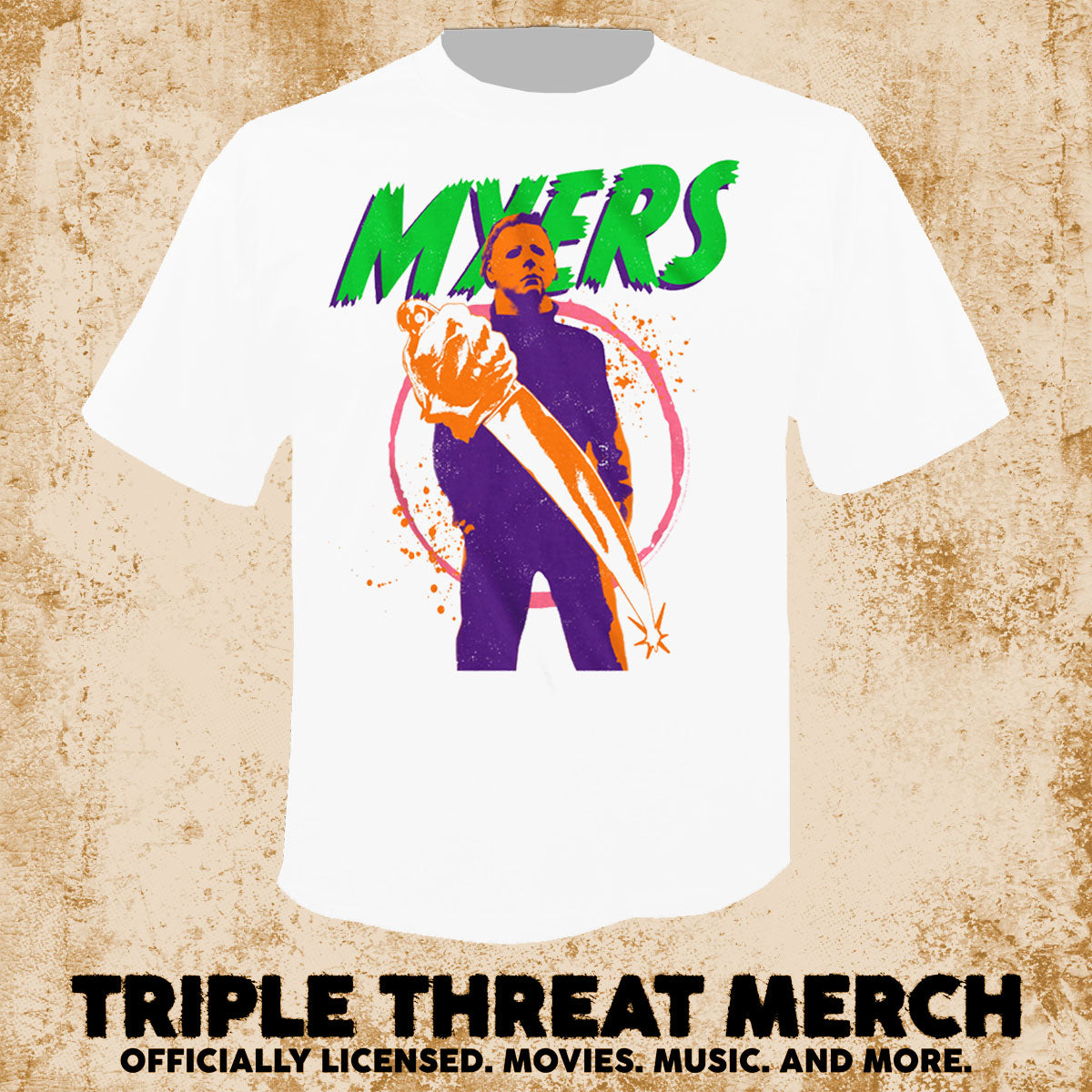 Halloween - Neon (White) [Mens Shirt]