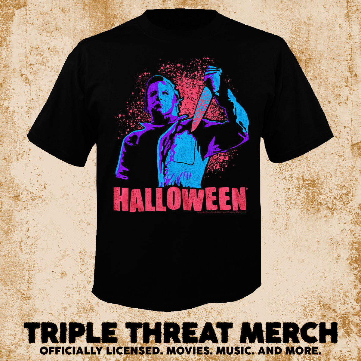 Halloween - Splatter (Neon) [Mens Shirt]