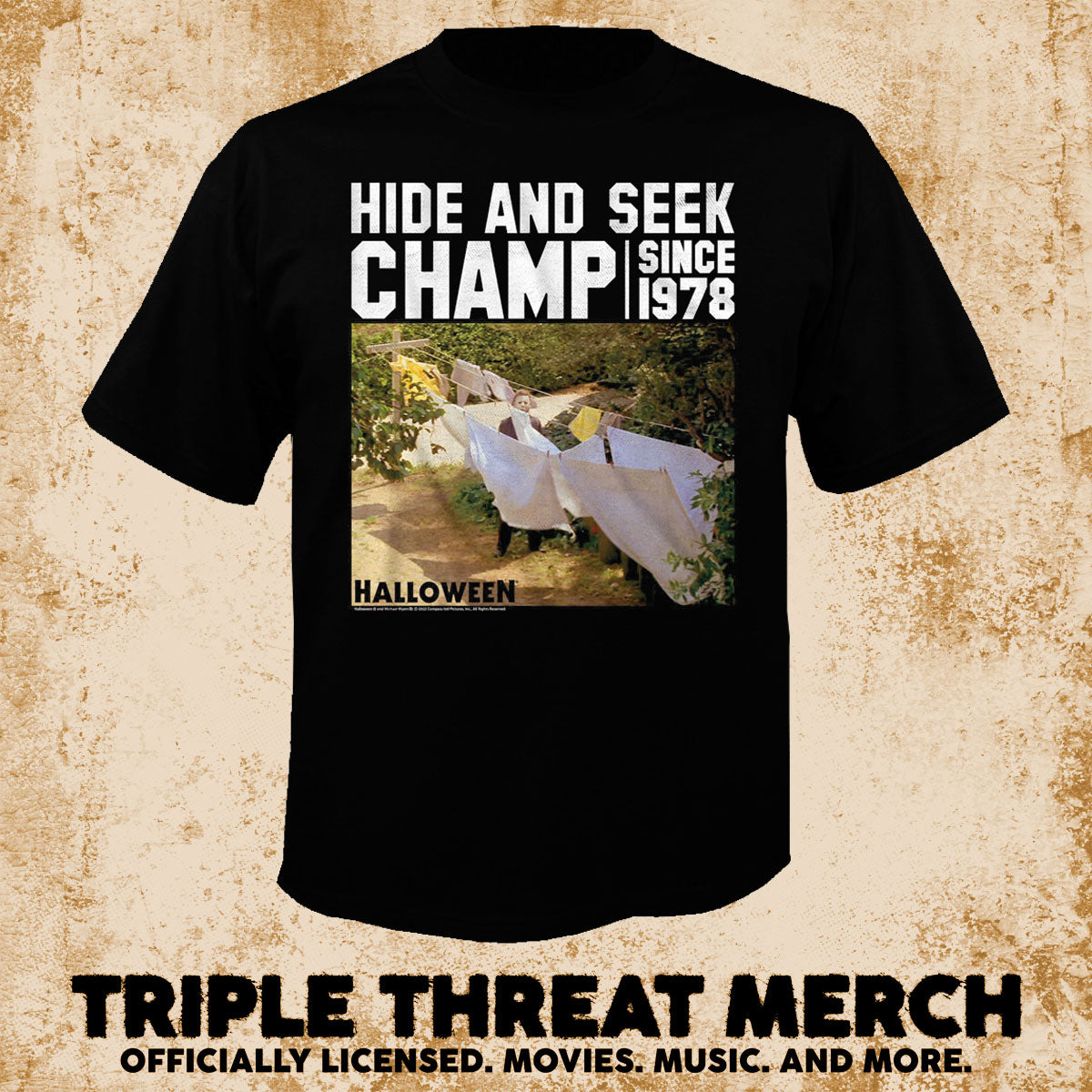 Halloween - Hide And Seek (Clothes Line) [Mens Shirt]