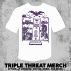 Curse Of Frankenstein - Poster (Purple Art) [Mens Shirt]