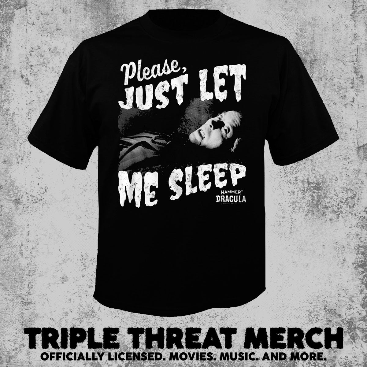 Dracula - Let Me Sleep [Mens Shirt]