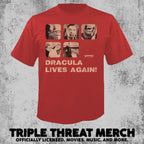 Dracula - Lives Again (Red) [Mens Shirt]