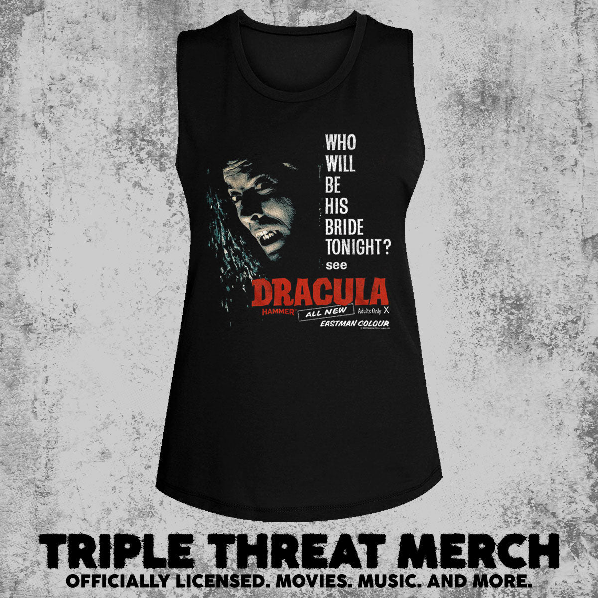 Dracula - Who Will Be His Bride [Womens High Neck Tanktop]