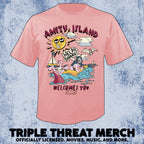 Jaws - Amity Island Welcomes You (Soft Red) [Mens Shirt]