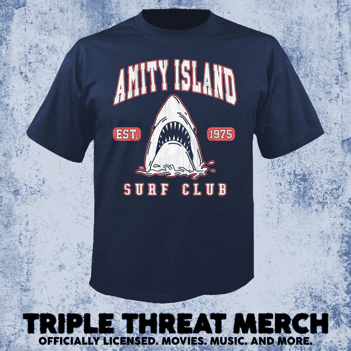 Jaws - Surf Club (Navy) [Mens Shirt]