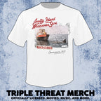 Jaws - Amityville Welcomes You (White) [Mens Shirt]