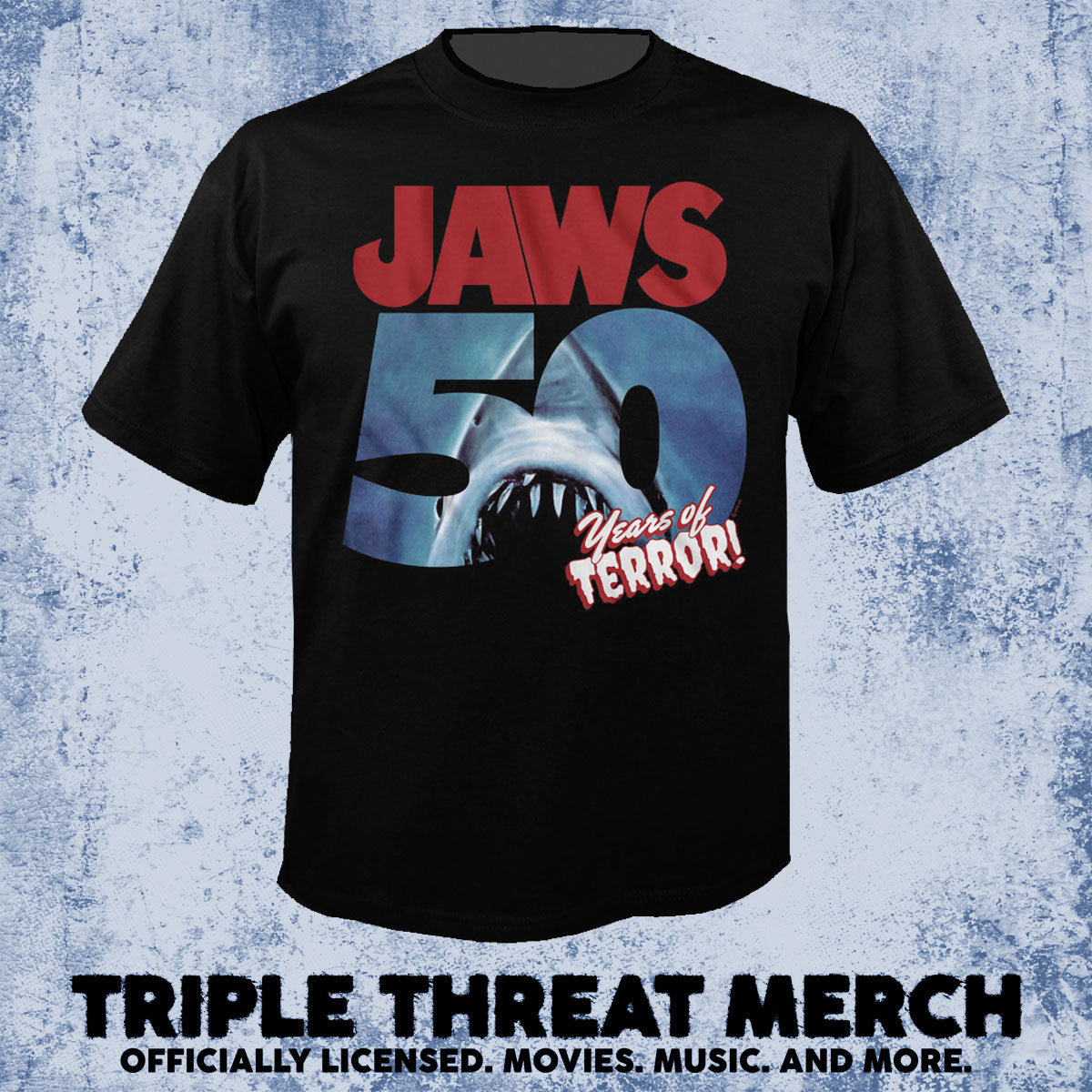 Jaws - 50th Anniversary  [Mens Shirt]