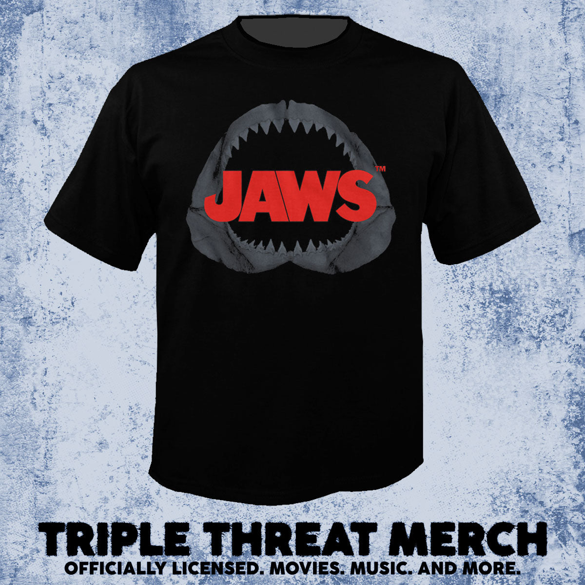 Jaws - Teeth Logo [Mens Shirt]