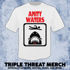 Jaws - Amity Waters (White) [Mens Shirt]