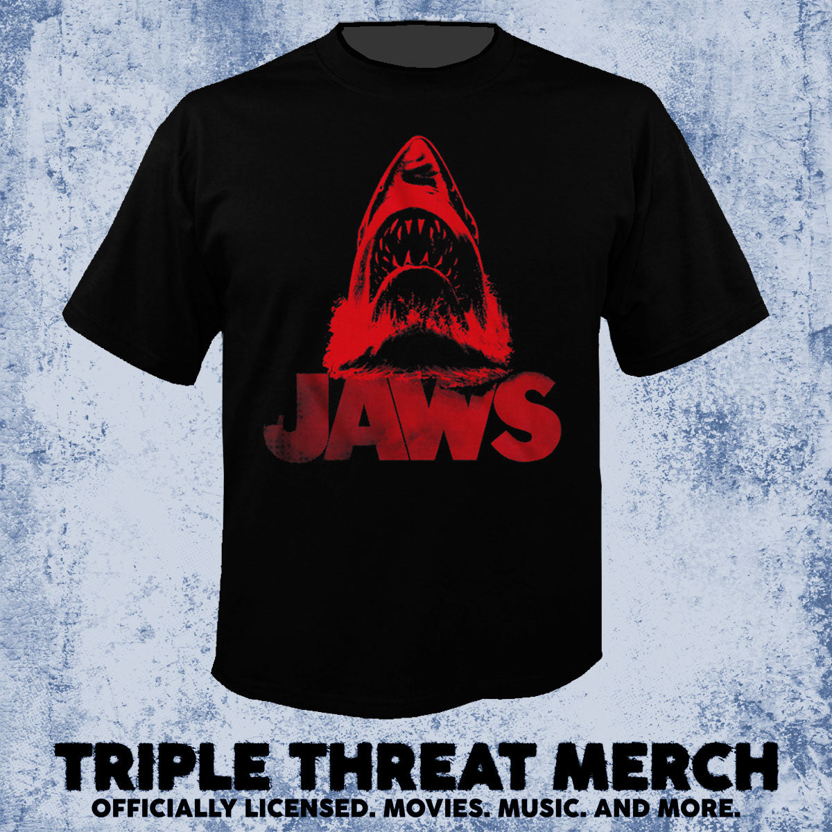 Jaws - Blood Red [Mens Shirt]