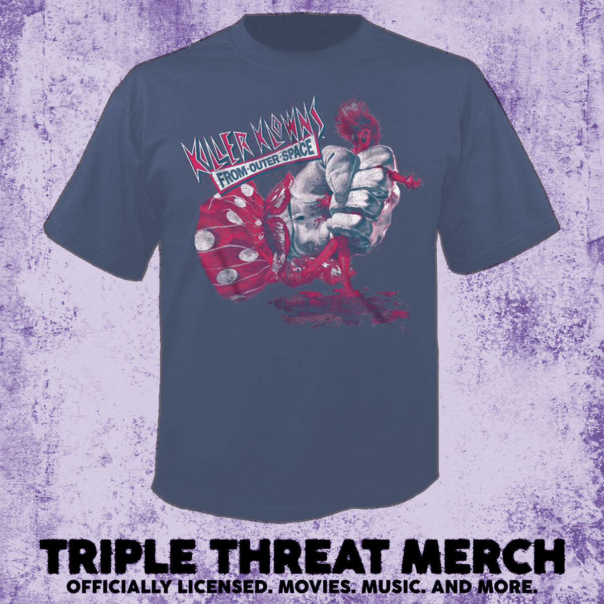 Killer Klowns From Outer Space - Grab (Slate) [Mens Shirt]