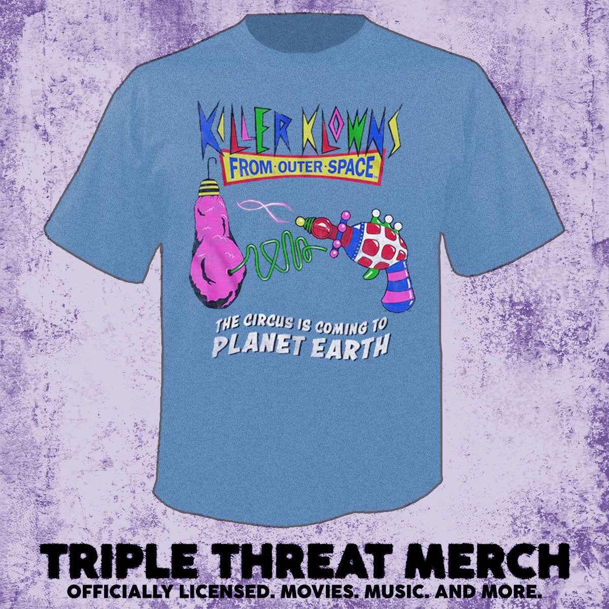 Killer Klowns From Outer Space - Weapons (Blue) [Mens Shirt]