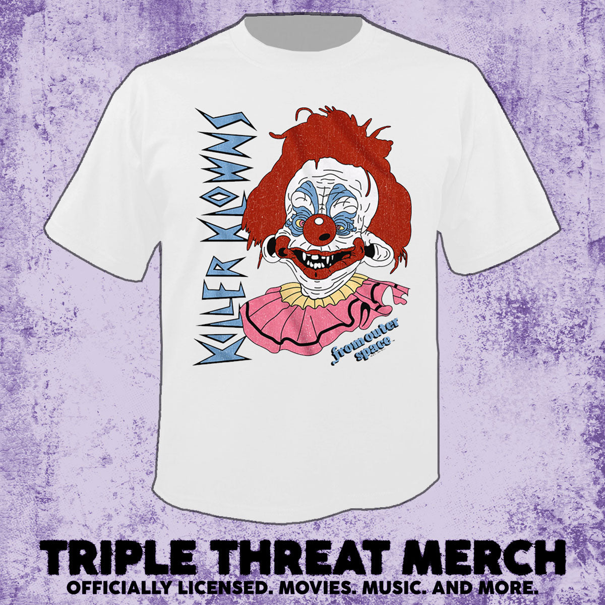 Killer Klowns From Outer Space - Rudy (White) [Mens Shirt]