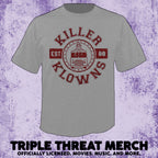 Killer Klowns From Outer Space - University 1988 (Charcoal) [Mens Shirt]