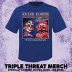 Killer Klowns From Outer Space - Circus Is Coming (Navy) [Mens Shirt]