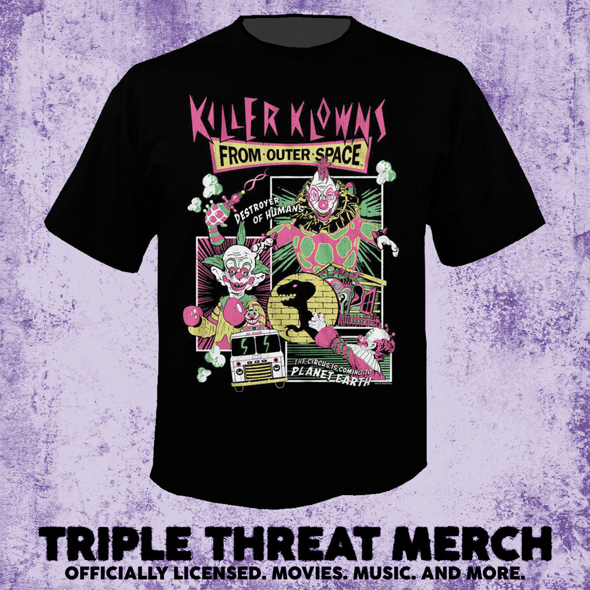 Killer Klowns From Outer Space - Collage [Mens Shirt]