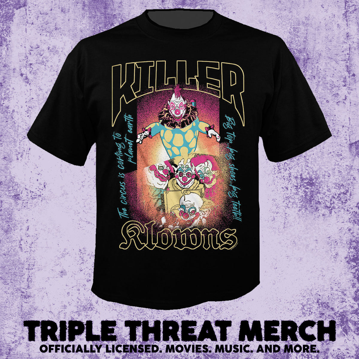 Killer Klowns From Outer Space - Split Collage [Mens Shirt]