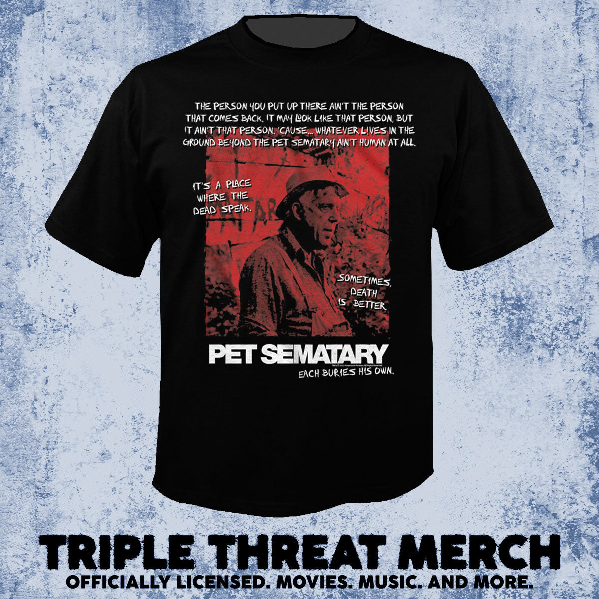 Pet Sematary - Place Where The Dead Speak [Mens Shirt]