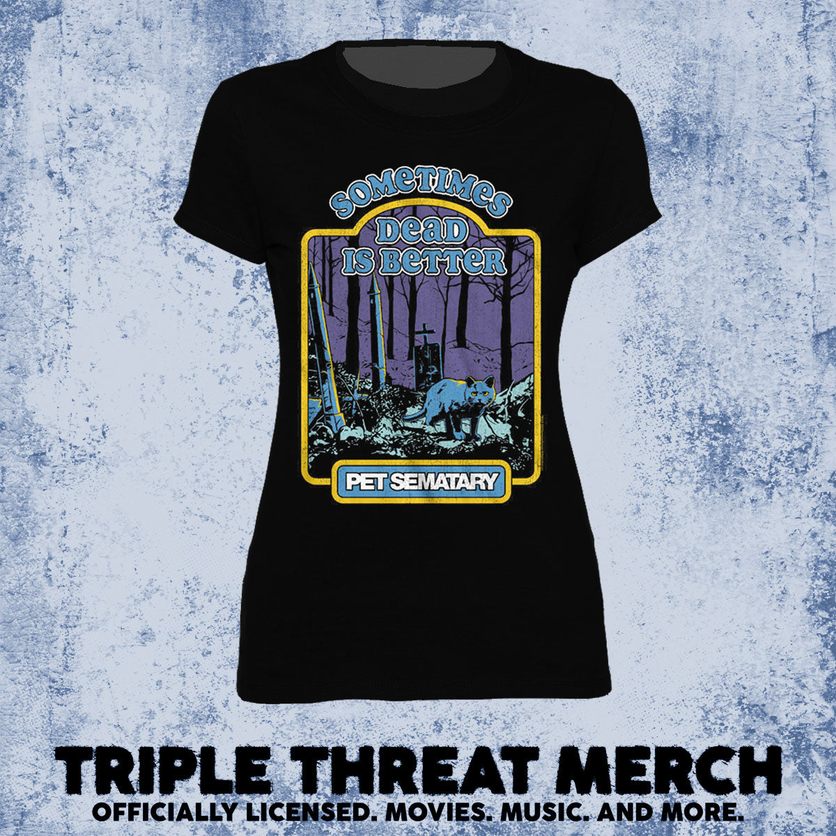 Pet Sematary - Comic Logo [Womens Shirt]