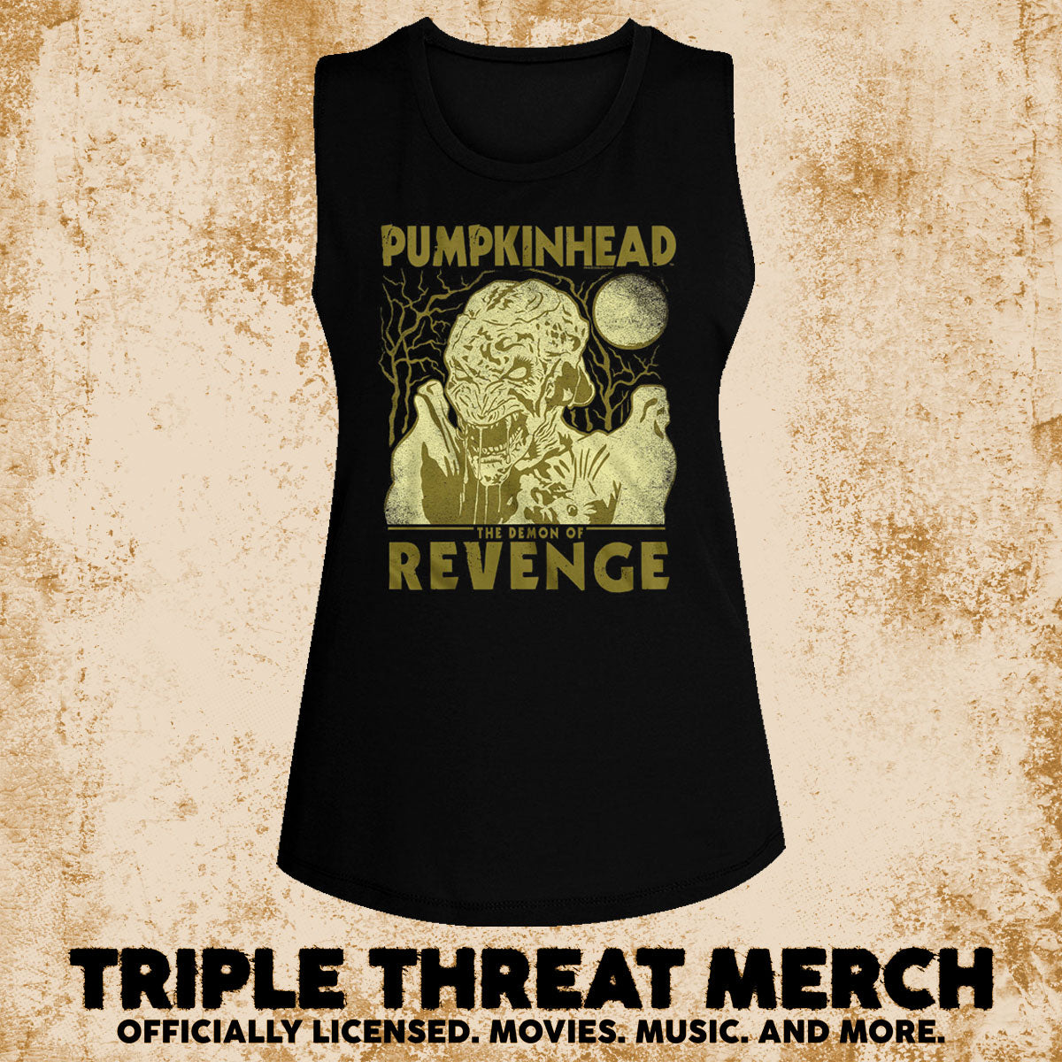 Pumpkinhead - Revenge [Womens High Neck Tanktop]