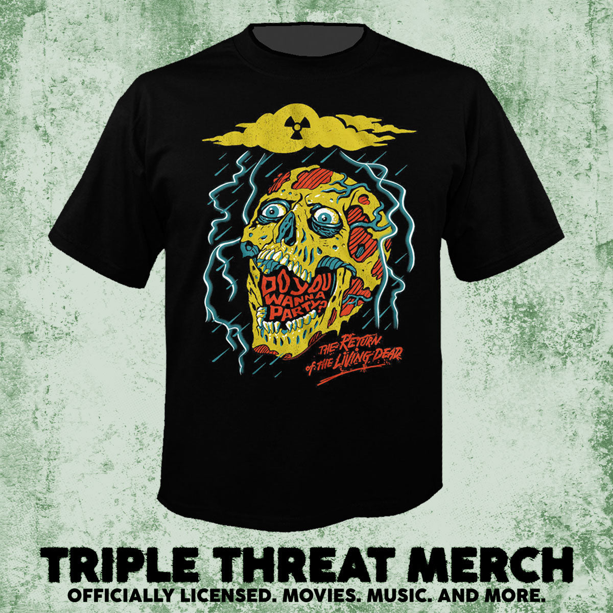 Return Of The Living Dead - Do You Wanna Party (Acid Rain) [Mens Shirt]