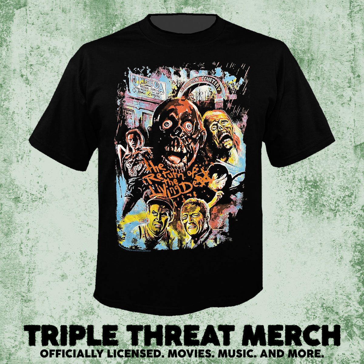 Return Of The Living Dead - Movie Collage [Mens Shirt]