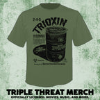 Return Of The Living Dead - Trioxin Cannister (Army Green) [Mens Shirt]