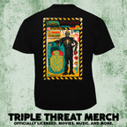 Return Of The Living Dead - Saftey Poster (Front And Back Print) [Mens Shirt]